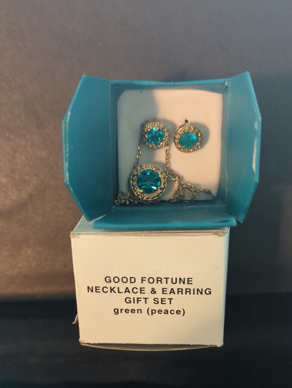 Crystal Necklace & Earring Set